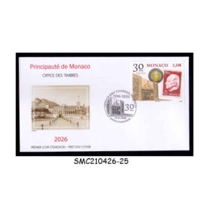 Stamps from MONACO - 2026 30 YEARS OF MONACO STAMP & COIN MUSEUM - FDC