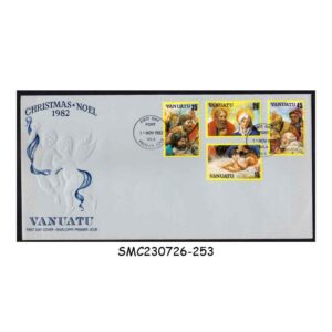 Stamps from VANUATU - 1982 CHRISTMAS - FDC