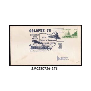 Stamps from UNITED STATES USA - 1978 COLOPEX '78 / 175yrs OF PROGRESS - COVER with SPECIAL CANCELLATION