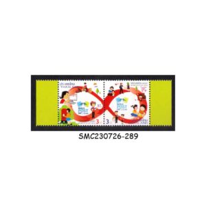 Stamps from THAILAND - 2016 WORLD POST DAY - SE-TENANT 2V MINT NH