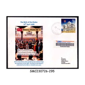 Stamps from INDIA - 2024 THE BIRTH OF THE KHALSA COMMERCIALLY USED COVER