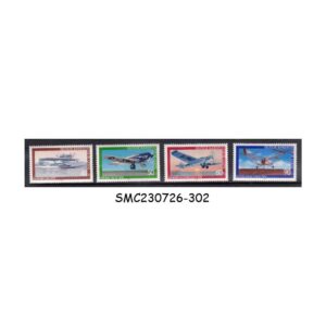 Stamps from GERMANY - 1979 AIRCRAFTS / AVIATION - 4V - MINT NH