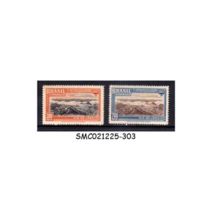 Stamps from BRAZIL - 1937 RADIO COMMUNICATION - 2V - MINT NH