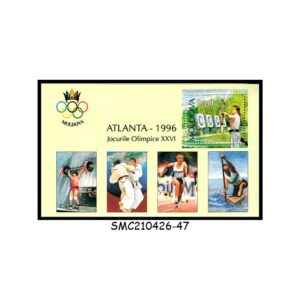 Stamps from MOLDOVA - 1996 26th SUMMER OLYMPIC GAMES ATLANTA - MIN. SHEET MINT NH