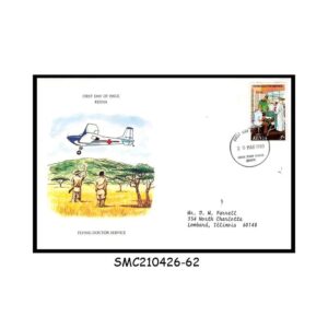 Stamps from KENYA - 1980 FLYING DOCTOR SERVICE - FDC