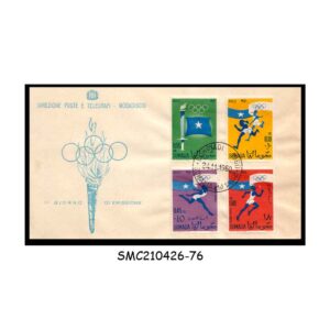 Stamps from SOMALIA - 1960 OLYMPIC GAMES ROME - FDC