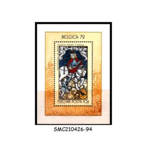 Stamps from HUNGARY - 1972 BELGICA '72 SCOTT#2147 - MIN. SHEET MINT NH