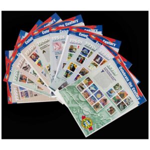 Stamps from UNITED STATES USA - 1998-2000 CELEBRATE THE CENTURY SET OF 10 SHEETS MNH SEALED