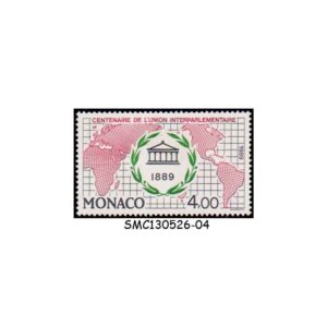 Stamps from MONACO - 1989 100 YEARS OF INTER-PARLIAMENTARY UNION - 1V - MINT NH