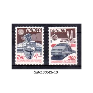 Stamps from MONACO - 1988 EUROPA - TRANSPORT & COMMUNICATION - 2V MNH