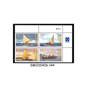 Stamps from MICRONESIA - 1993 PACIFIC CANOES / SHIPS - TRAFFIC LIGHT BLOCK OF 4 - SE-TENANT - MINT NH