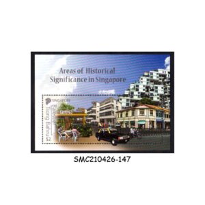 Stamps from SINGAPORE - 2012 AREAS OF HISTORICAL SIGNIFICANCE IN SINGAPORE - MIN. SHEET MINT NH