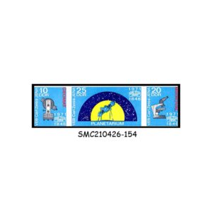 Stamps from GERMANY - 1971 CARL ZEISS JENA - SE-TENANT 3V STRIP - MINT NH