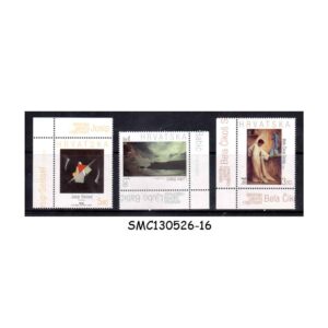 Stamps from CROATIA - 2013 VISUAL CROATIAN ART / PAINTINGS - 3V - MINT NH
