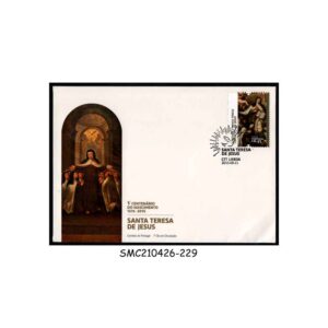 Stamps from PORTUGAL - 2015 500th ANNIVERSARY OF BIRTH OF SANTA TERESA DE JESUS - FDC