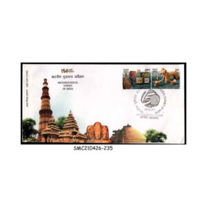 Stamps from INDIA - 2011 ARCHAEOLOGICAL SURVEY OF INDIA - FDC AGRA P.O.