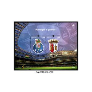 Stamps from PORTUGAL - 2011 UEFA CUP FINAL / SOCCER - MIN. SHEET MINT NH