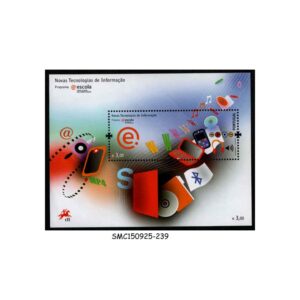 Stamps from PORTUGAL - 2008 NEW INFORMATION TECHNOLOGIES - MIN. SHEET MINT NH