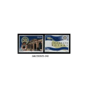 Stamps from MALTA - 2005 CENTENARY OF ROTARY INTERNATIONAL - 2V - MINT NH