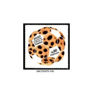 Stamps from PORTUGAL - 2010 WORLD CUP FOOTBALL / SOCCER - 1V MNH SELF-ADHSIVE STAMP