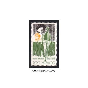 Stamps from MONACO - 1988 CLOTHING INDUSTRY / FASHION - 1V MINT NH