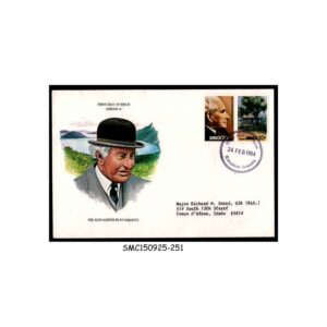 Stamps from JAMAICA - 1984 SIR ALEXANDER BUSTAMANTE - FDC