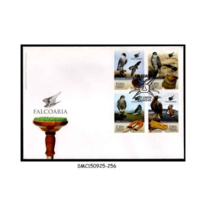 Stamps from PORTUGAL - 2013 FALCONRY / BIRDS OF PREY - FDC
