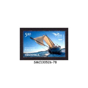 Stamps from CROATIA - 2015 EUROMED - MEDITERRANEAN SHIPS - 1V MINT NH
