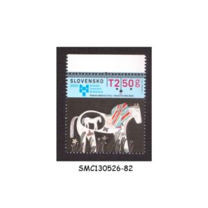 Stamps from SLOVAKIA - 2025 THE BIENNIAL OF ILLUSTRATIONS BRATISLAVA - 1V MINT NH
