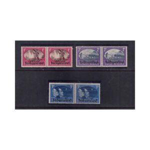 BECHUANALAND PROTECTORATE - 1945 PEACE & VICTORY SG#129-131 - SET MINT NH