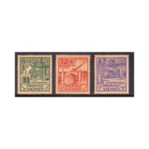 GERMANY SAXONY PROVINCE - 1946 SEMI POSTAL STAMPS SCOTT#13NB1-13NB3 - 3V - MNH