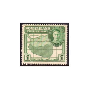 SOMALILAND PROTECTORATE - 1938 1r KGVI SCOTT#104 - MINT NH