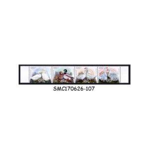 Stamps from HUNGARY - 2025 INDIGENOUS HUNGARIAN POULTRY BREEDS IV / BIRDS - 4V SE-TENANT STRIP - MINT NH