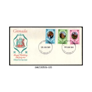 Stamps from GRENADA - 1981 ROYAL WEDDING OF PRINCE CHARLES & LADY DIANA - FDC