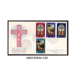 Stamps from ST. LUCIA - 1968 EASTER / FESTIVAL - FDC