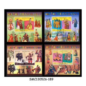 Stamps from INDIA - 2026 PUPPETS OF INDIA - SET OF 4 MIN. SHEET - FDI