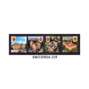 Stamps from CROATIA - 2025 CASTLES OF CROATIA - 4V MINT NH
