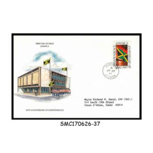 Stamps from JAMAICA - 1987 25th ANNIVERSARY OF INDEPENDENCE - FDC