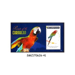 Stamps from GRENADA - 2011 PARROTS OF THE CARIBBEAN / BIRDS - MIN. SHEET MINT NH