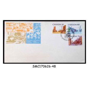 Stamps from CANADA - 1978 DEFINITIVE - CITY STREETS - FDC