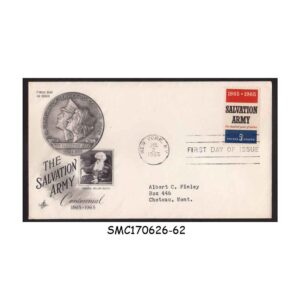 Stamps from UNITED STATES USA - 1965 THE SALVATION ARMY CENTENNIAL - FDC