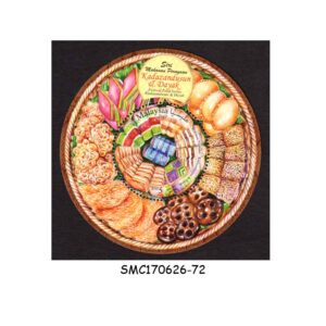 Stamps from MALAYSIA - 2017 FESTIVAL FOOD SERIES ( SARAWAK ) - MIN. SHEET MINT NH