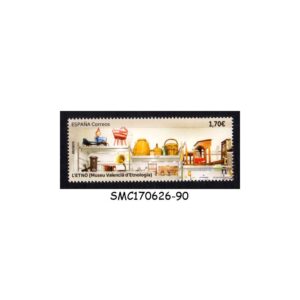 Stamps from SPAIN - 2024 THE VALENCIAN MUSEUM OF ETHNOLOGY - 1V MINT NH