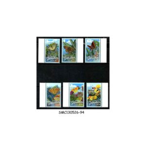 Stamps from GIBRALTAR - 2024 BUTTERFLIES OF GIBRALTAR - 6V - MINT NH