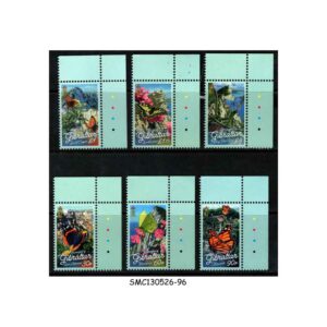 Stamps from GIBRALTAR - 2023 BUTTERFLIES OF GIBRALTAR - 6V - MINT NH