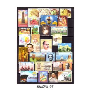 Stamps from INDIA - 2025 YEAR UNIT COMPLETE SET - 43 STAMPS + 11 MIN. SHEET - MINT NH