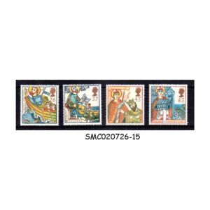 Stamps from GREAT BRITAIN - 1997 RELIGIOUS ANNIVERSARIES SG#1972-1975 - 4V MINT NH