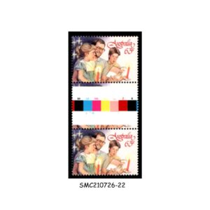 Stamps from AUSTRALIA - 1987 CHRISTMAS - 2V GUTTER PAIR - MINT NH