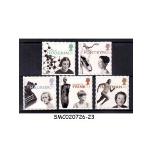 Stamps from GREAT BRITAIN - 1996 EUROPA - FAMOUS WOMEN SG#1935-39 - 5V MINT NH