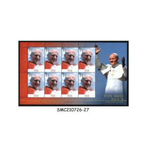 Stamps from FIJI - 2005 POPE JOHN PAUL II - MIN. SHEET MINT NH